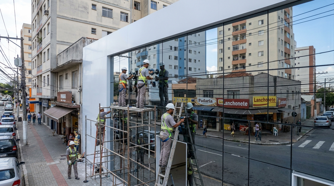 Fechamentos em Vidro em Diadema‑SP