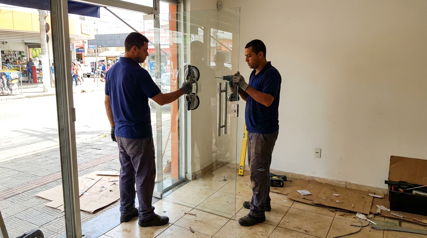 Portas em Vidro em Diadema‑SP